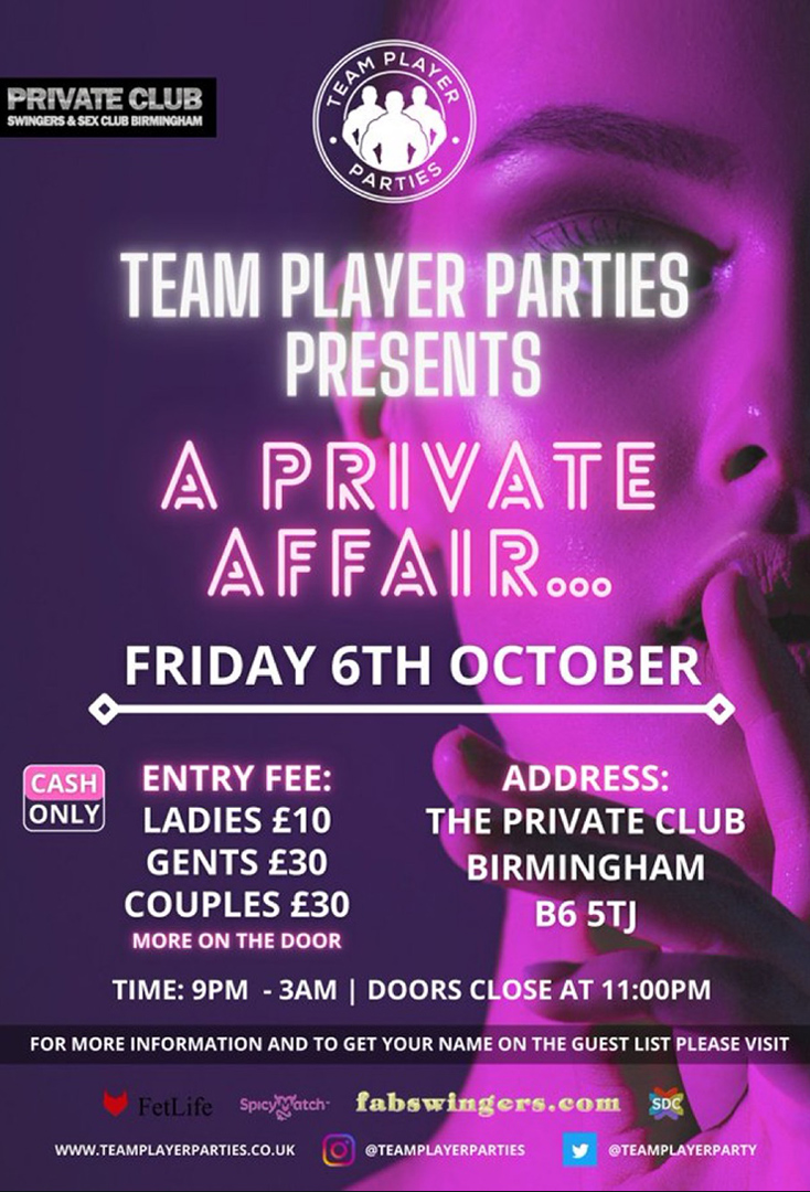 Party Dates At The Private Club Birmingham photo